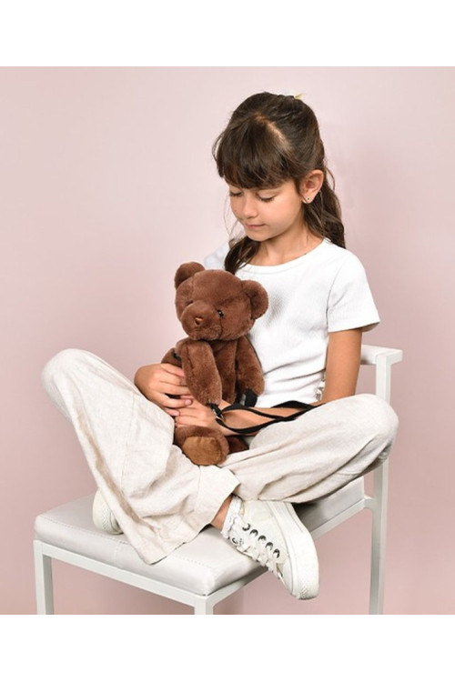 Bolsito oso marrón glacé 30 cm DOUDOU ET COMPAGNIE  Bolsito oso marrón glacé 30 cm DOUDOU ET COMPAGNIE