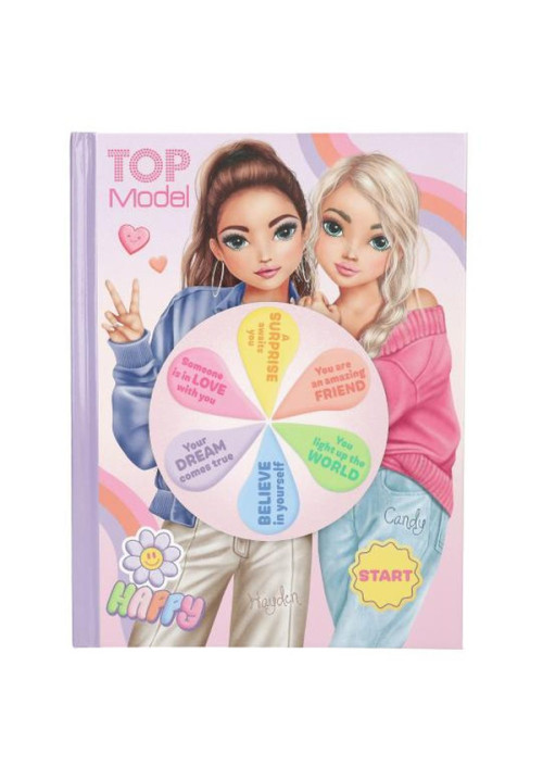 Libro de estados de ánimo para colorear con luz Top Model BY DEPESCHE