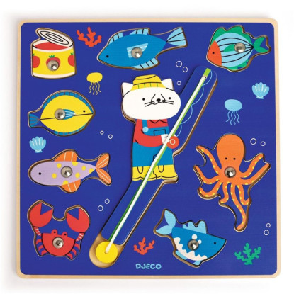 Encajable Puzz & fish Color DJECO