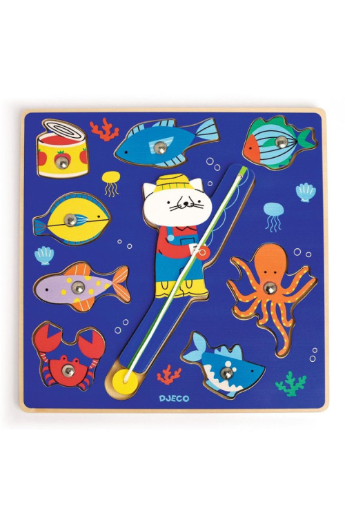 Encajable Puzz & fish Color DJECO