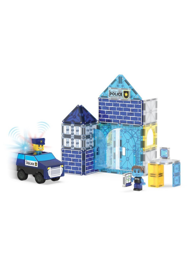 MAGNA-T Police Station Set 35 pcs