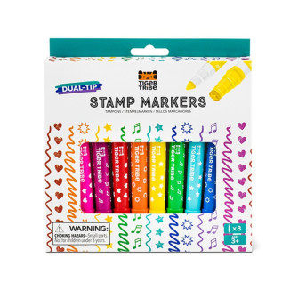 Dual Tip Stamp Markers TIGER TRIBE