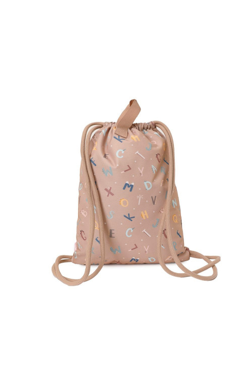 Mochila saco impermeable Funny Letters TUTETE