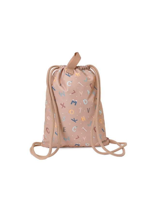 Mochila saco impermeable Funny Letters TUTETE