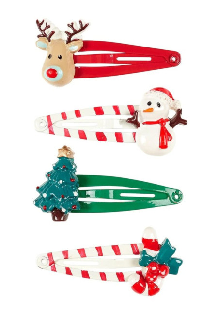 Clips cabello Christmas SOUZA