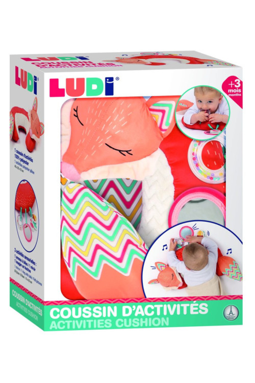 Cojin actividades zorro LUDI