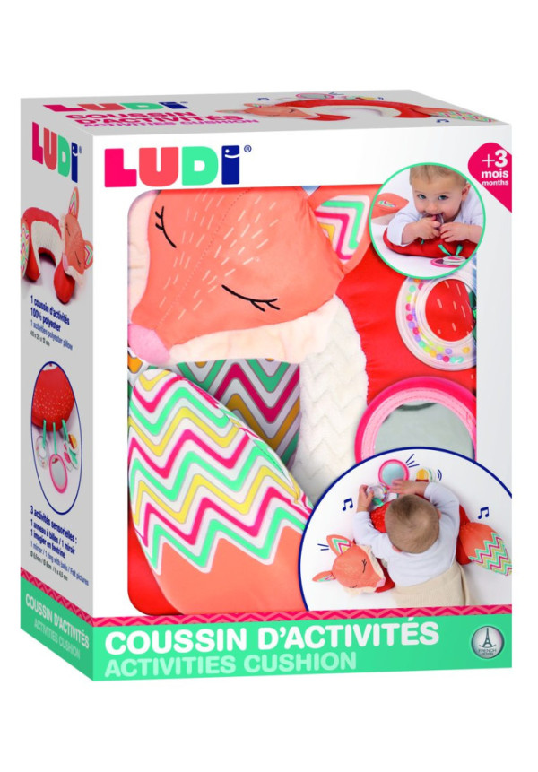 Cojin actividades zorro LUDI