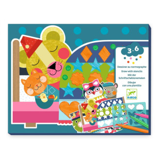 Dibujos para colorear estándar pero divertido DJECO