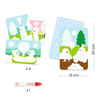 Colorea mágico en el parque  DJECO