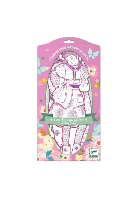 Figuras para colorear Rosemary & sus amigas DJECO