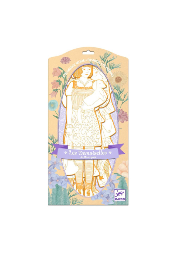 Figuras para colorear Scout& sus amigas DJECO