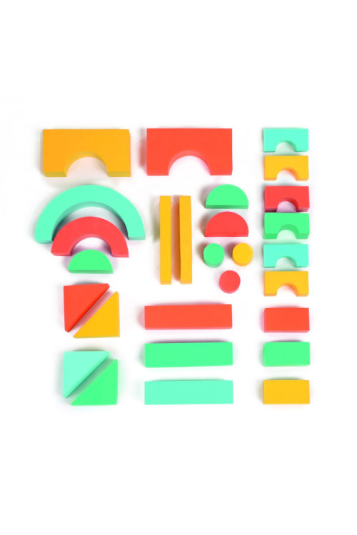 Conjunto construcción espuma LUDI 