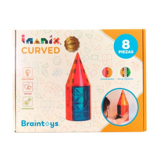 Imanix curved 8 piezas BRAINTOYS