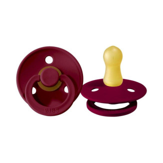 2 Chupetes BIBS Coral / Ruby