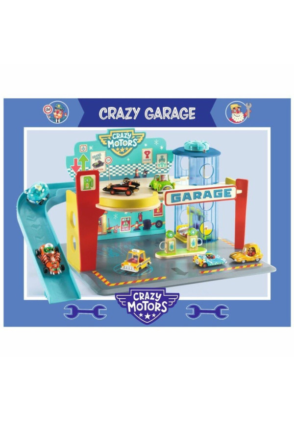 Crazy motors garaje DJECO