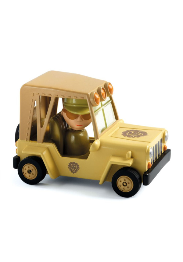 Crazy Motors Lion Safari DJECO