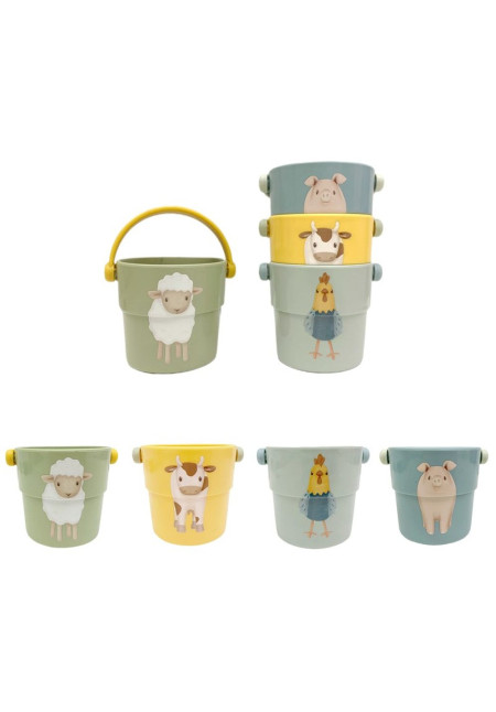 Cubitos baño little farm LITTLE DUTCH