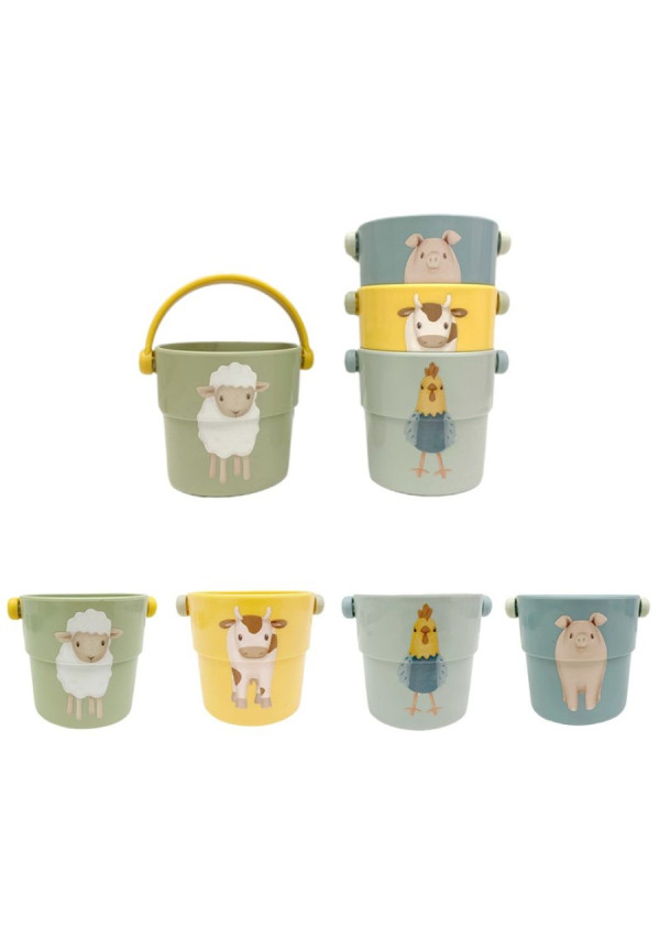 Cubitos baño little farm LITTLE DUTCH