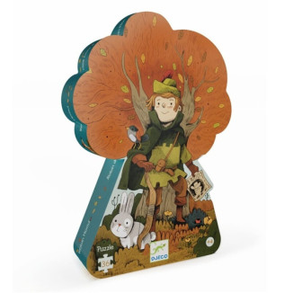 Puzzle Silueta Robin Hood DJECO