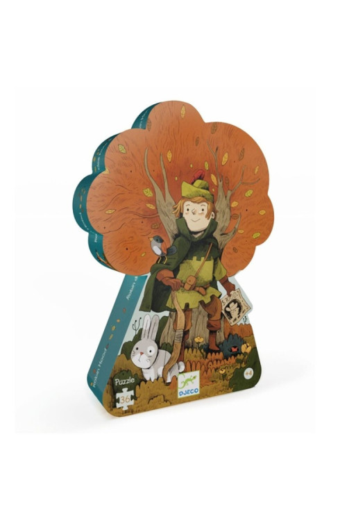 Puzzle Silueta Robin Hood DJECO