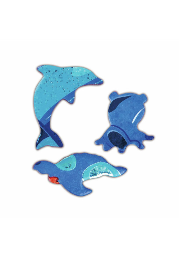 Puzzle de Suelo Brillante de Ballena - 200 pzs HAPE