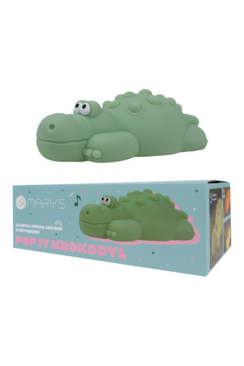 Lámpara de noche LED cocodrilo MARY'S