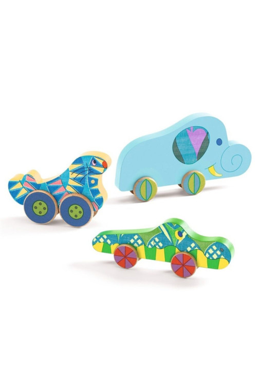 Encajable Puzz & Roll Bariolo DJECO