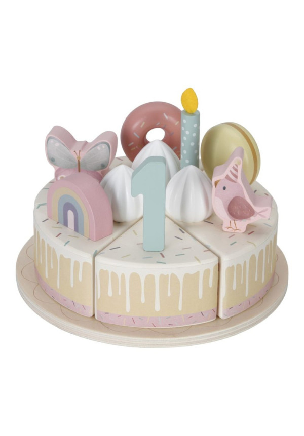 Pastel cumpleaños rosa LITTLE DUTCH 
