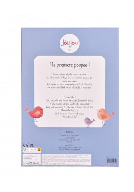 Muñeca Oceano 28 cm DOUDOU ET COMPAGNIE
