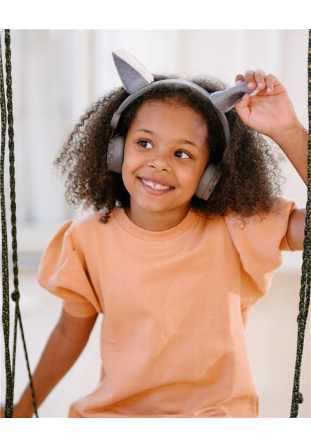 Auriculares Kidyears lobo gris KIDYWOLF
