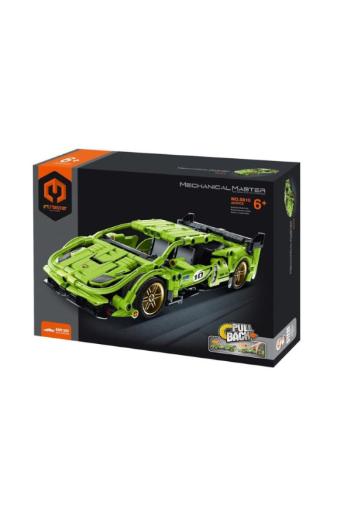  Coche de carreras verde - 457pzas. IMMASTER