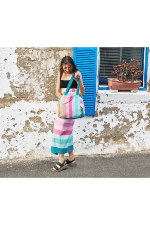Bolsa playa DOCK & BAY coastal candy 