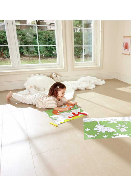 Rollo de Papel para Garabatos de Dinosaurios