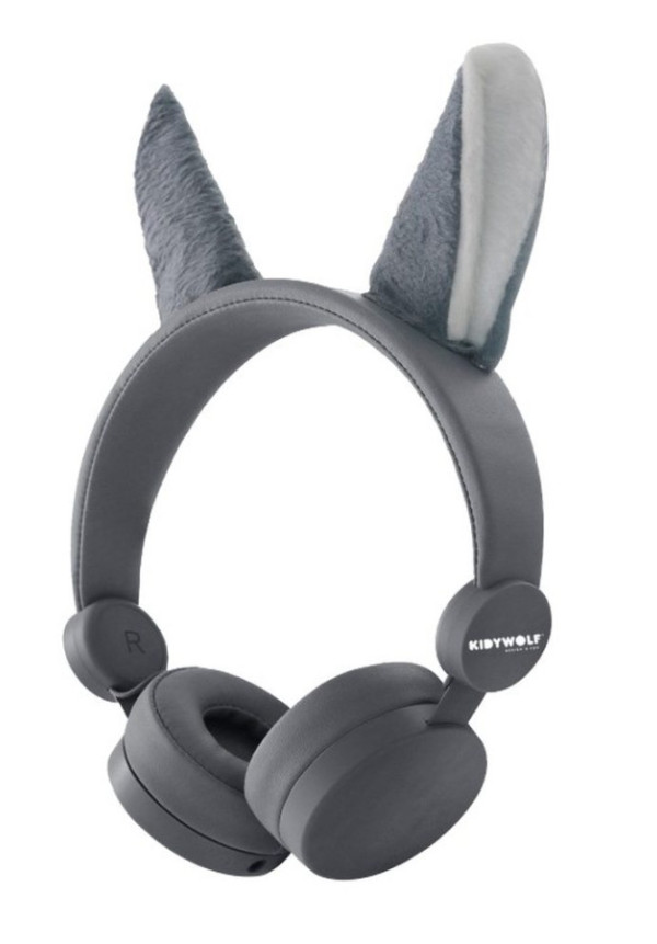 Auriculares Kidyears lobo gris KIDYWOLF