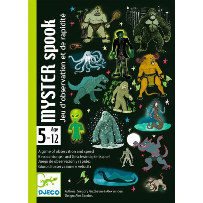 Cartas Myster spook DJECO
