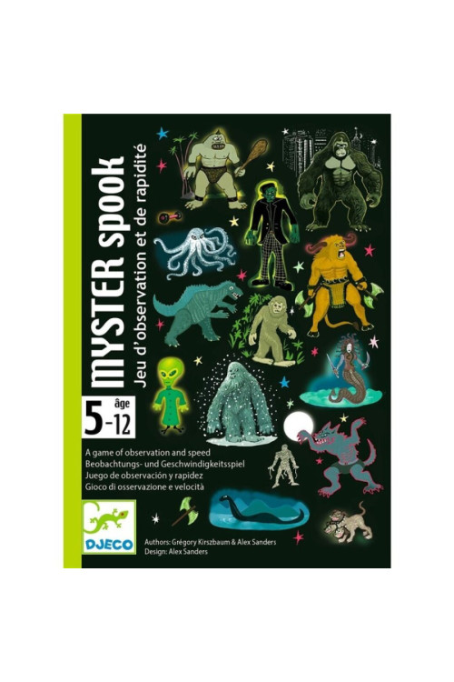 Cartas Myster spook DJECO