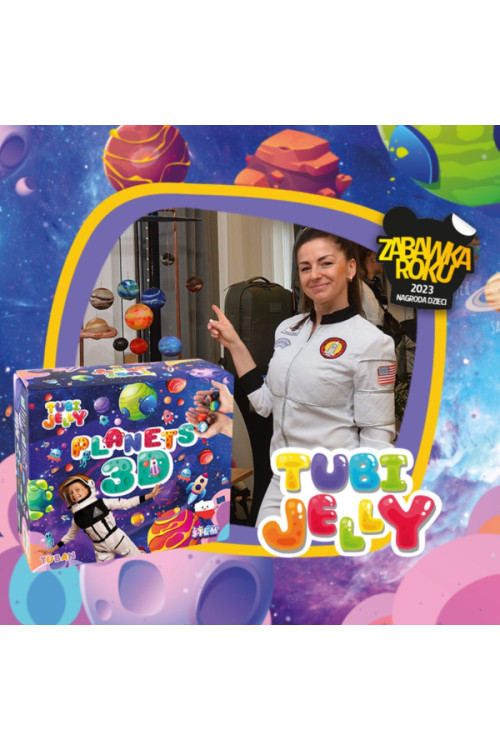 Set de gelatina jelly Planetas TUBAN