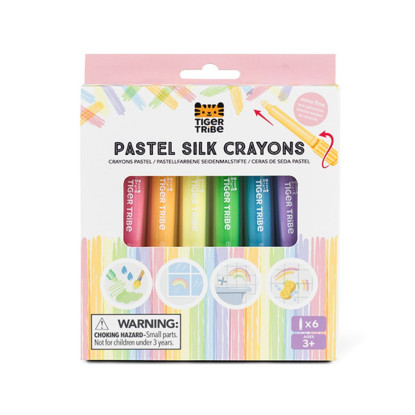 Pastel Silk Crayon TIGER TRIBE 