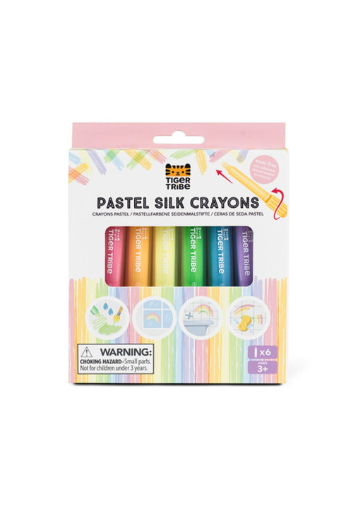 Pastel Silk Crayon TIGER TRIBE 