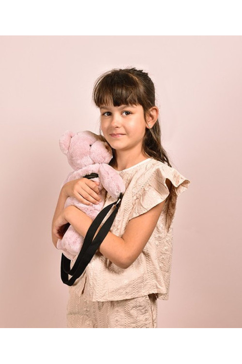 Bolsito oso rosa claro 30 cm DOUDOU ET COMPAGNIE Bolsito oso rosa claro 30 cm DOUDOU ET COMPAGNIE