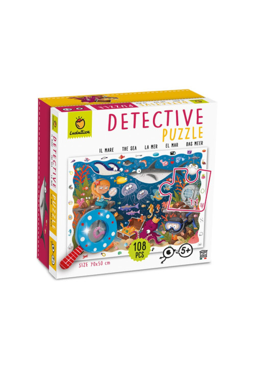 Detective puzzle en el mar  LUDATTICA