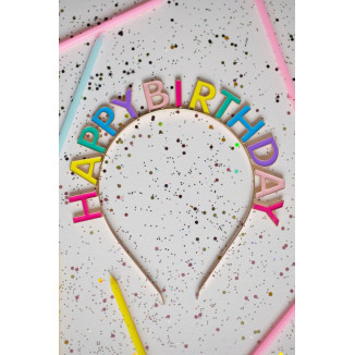 Diadema múltiple feliz cumpleaños  GREAT PRETENDERS