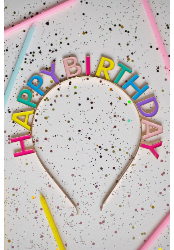Diadema múltiple feliz cumpleaños  GREAT PRETENDERS