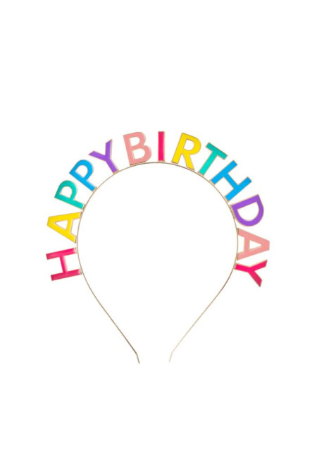 Diadema múltiple feliz cumpleaños  GREAT PRETENDERS