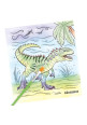 Libro de acuarelas Dino World BY DEPESCHE