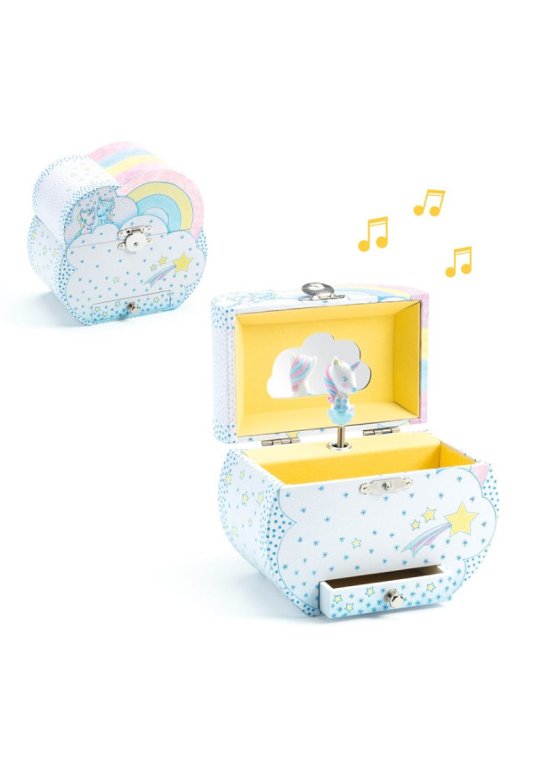 Caja de musica sueños de unicornio DJECO
