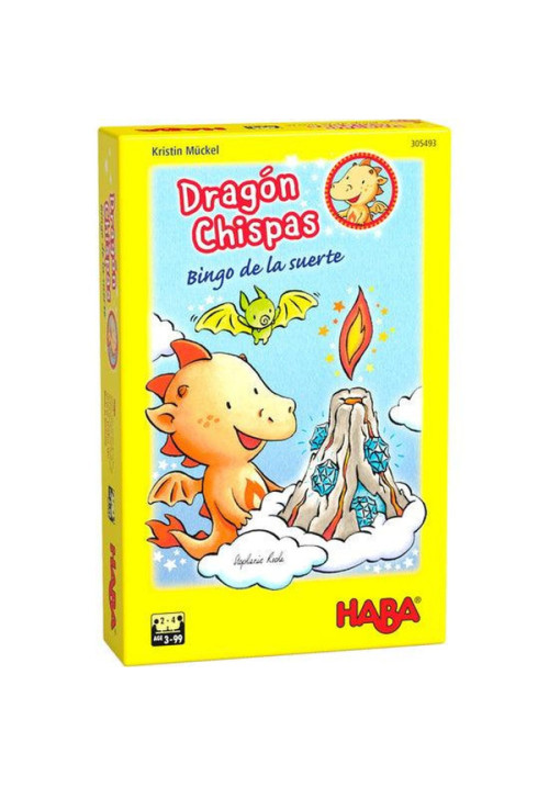 Dragón Chispas bingo de la suerte HABA