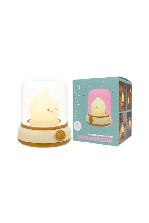lampara de noche led llama MARY´S