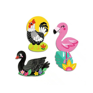 Pegatinas Pájaros DJECO