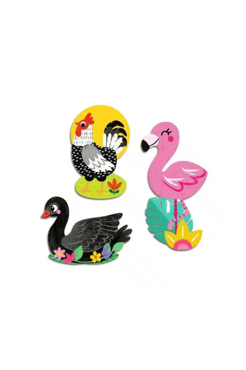 Pegatinas Pájaros DJECO